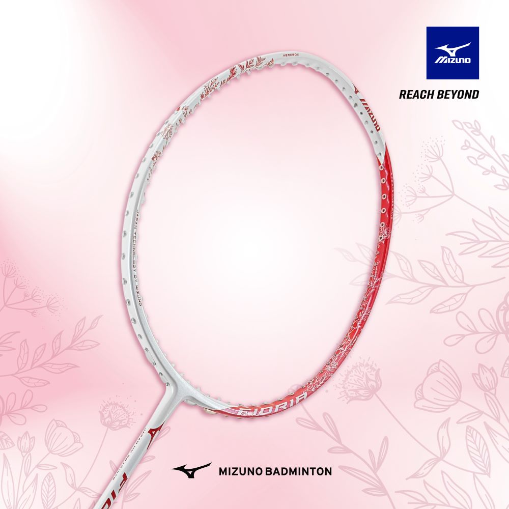 FIORIA LITE (UNSTRUNG) PEARL WHITE / GLORY CORAL